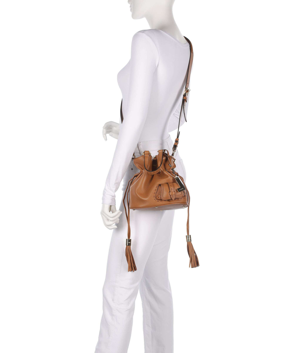 Lancel Premier Flirt S Bucket bag camel