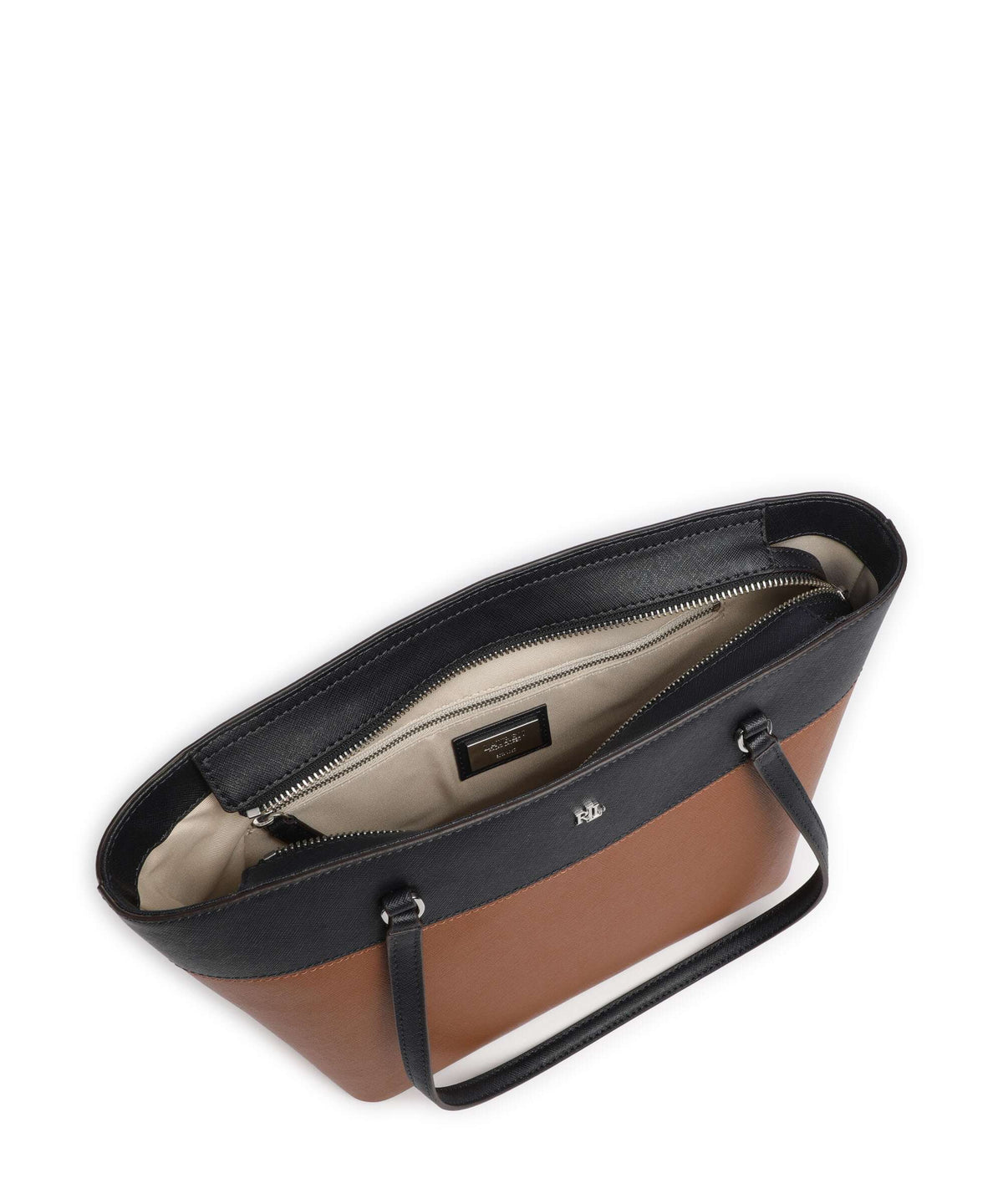 Lauren Ralph Lauren Karly Medium Tote bag lauren tan/lauren navy