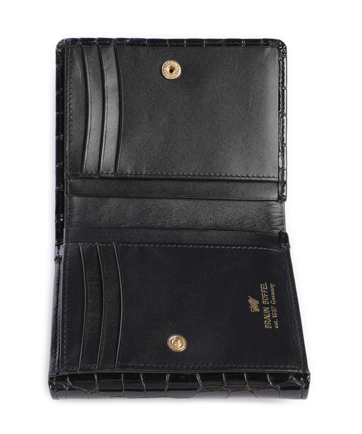 Braun Büffel Verona Wallet schwarz