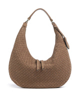 Abro Suede Weaving Nana Small vrecko camel