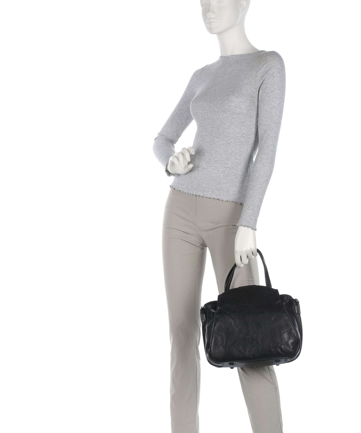 Aunts & Uncles Grandma's Luxury Club Mrs. Chiffon Pie Handbag black smoke