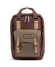 Doughnut Jungle Macaroon Backpack maroon/khaki