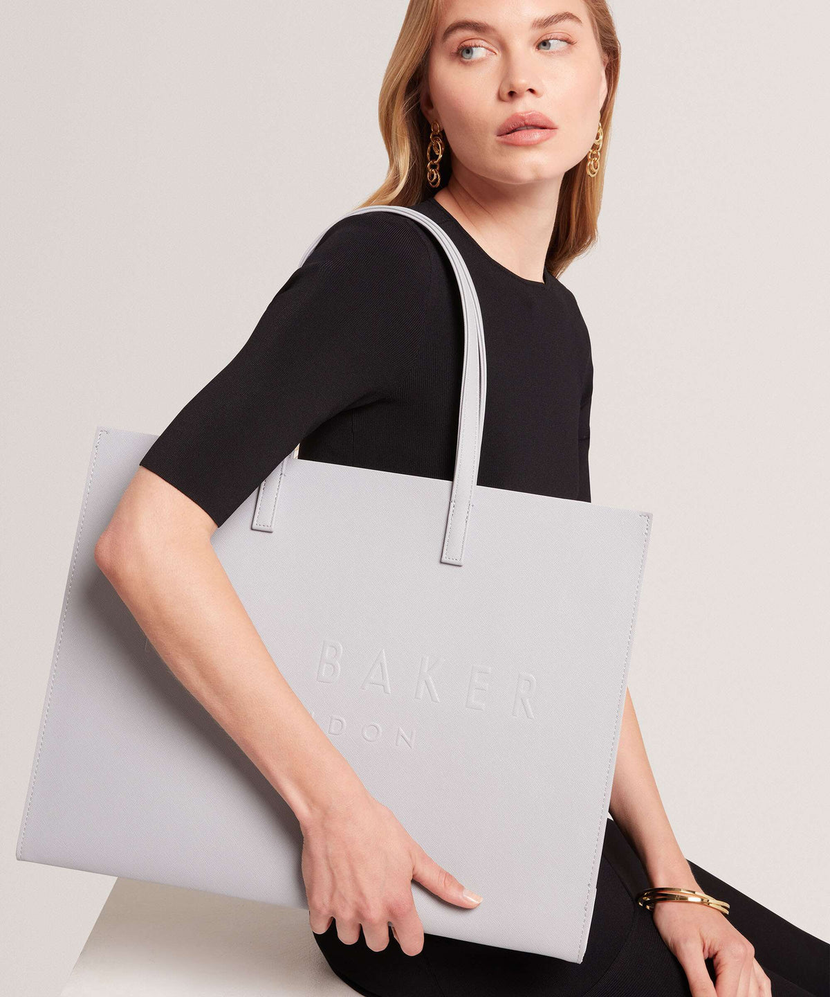 Ted Baker Sukicon Tote bag light grey