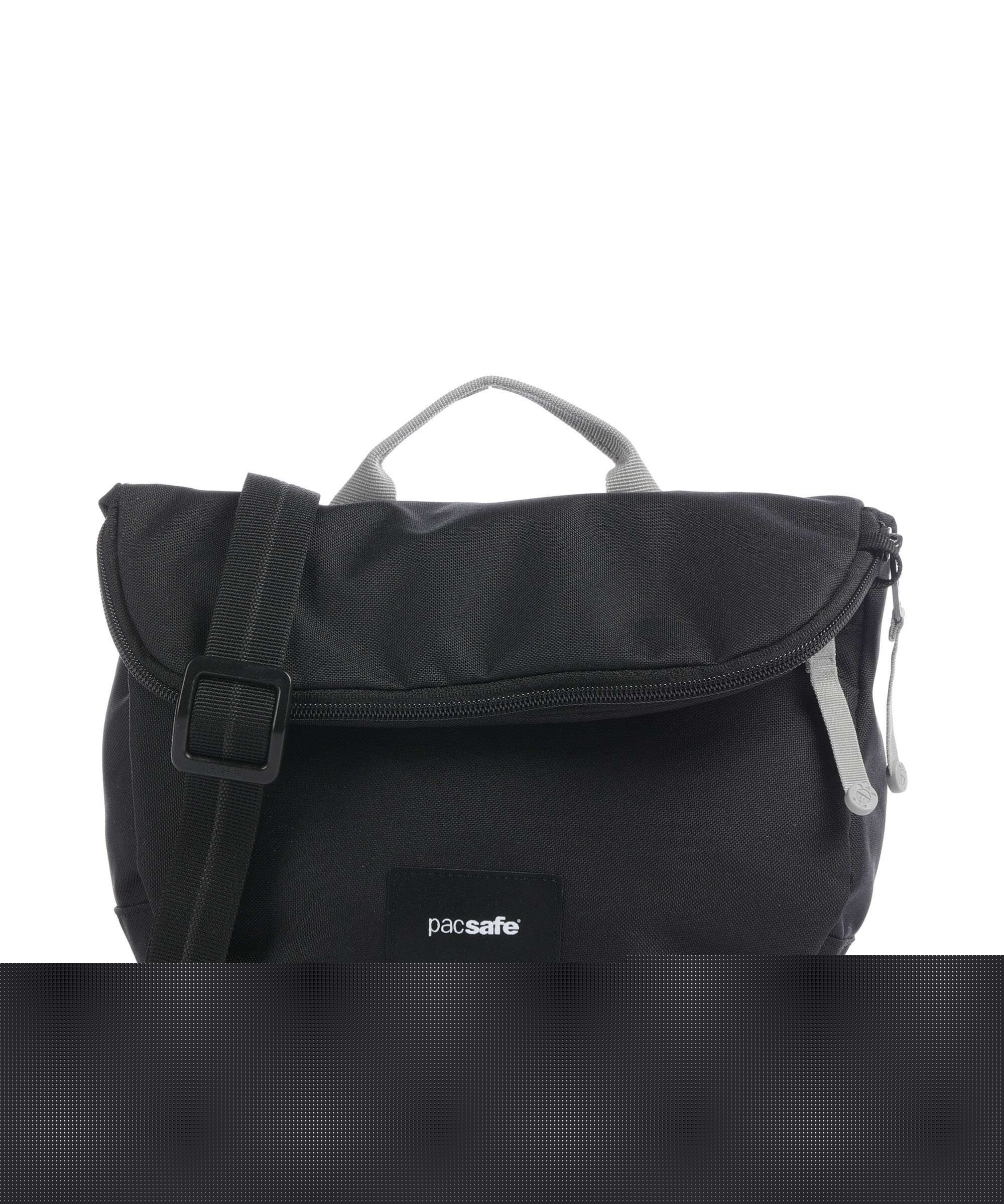 Pacsafe Go Saddle Crossbody bag jet black