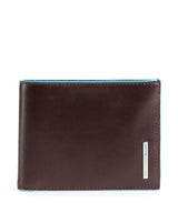 Piquadro Blue Square RFID Puzdro na kreditné karty mahogany