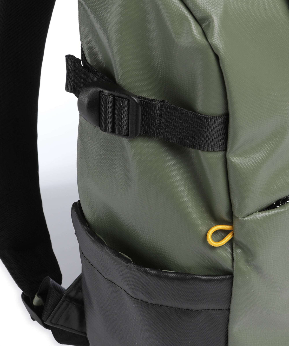 Mandarina Duck Eco Coated Laptop backpack pine green