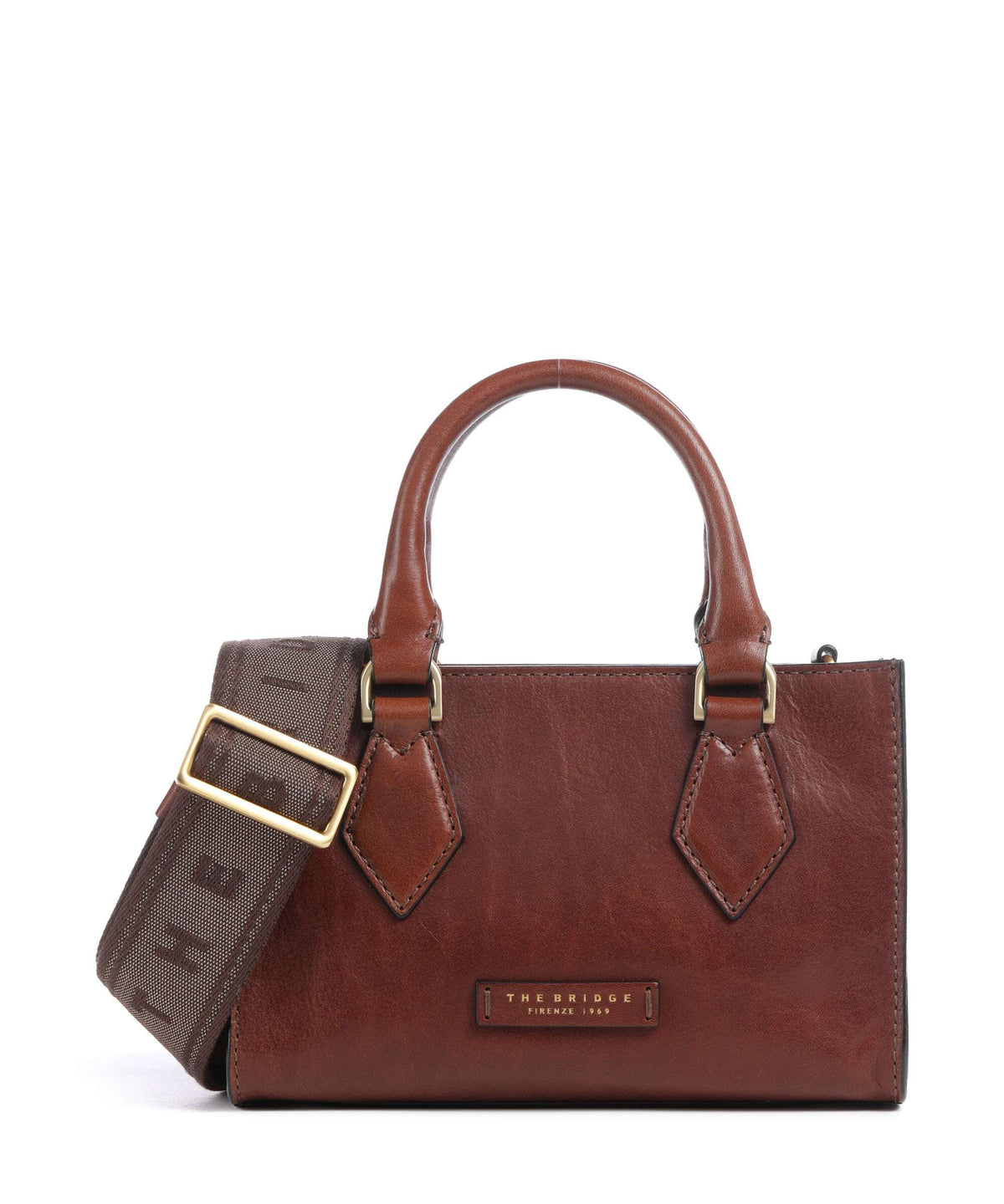 The Bridge Ida Handbag marrone