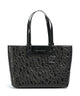 Armani Exchange Liz Patent M Shopper black