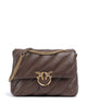 Pinko Love Puff Big Taška cez rameno marrone castano/antique gold