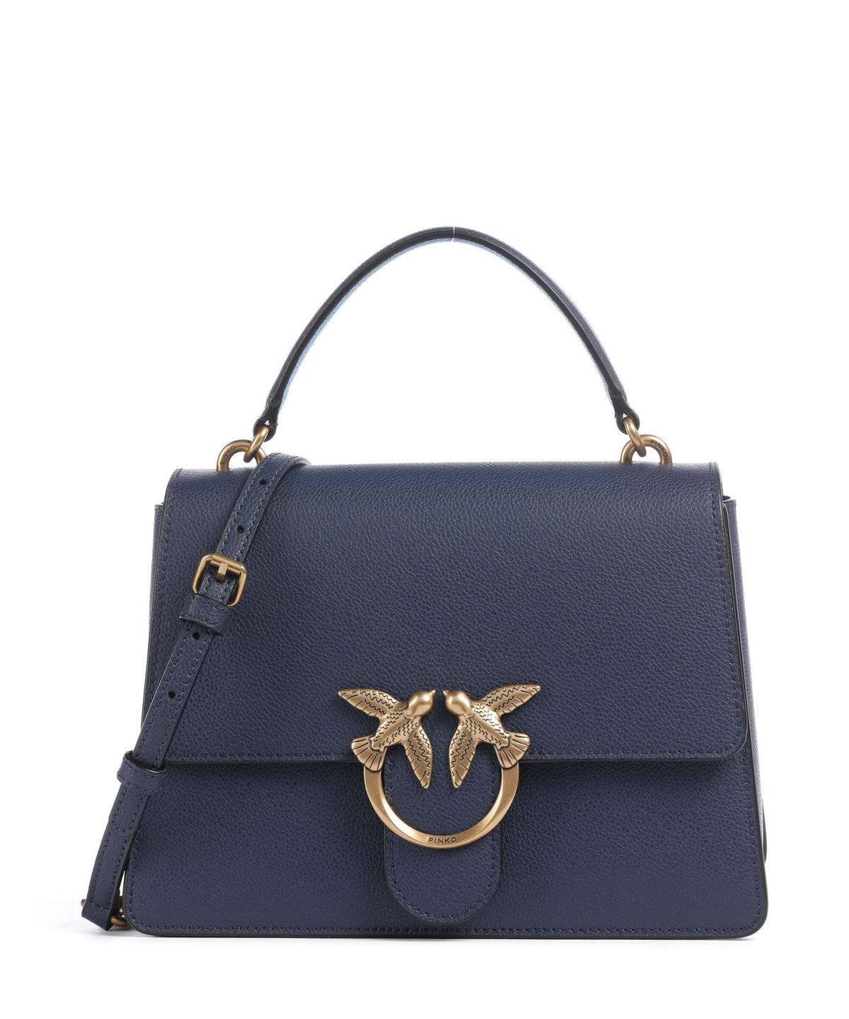 Pinko Love One Classic Handbag azzurro/antique gold