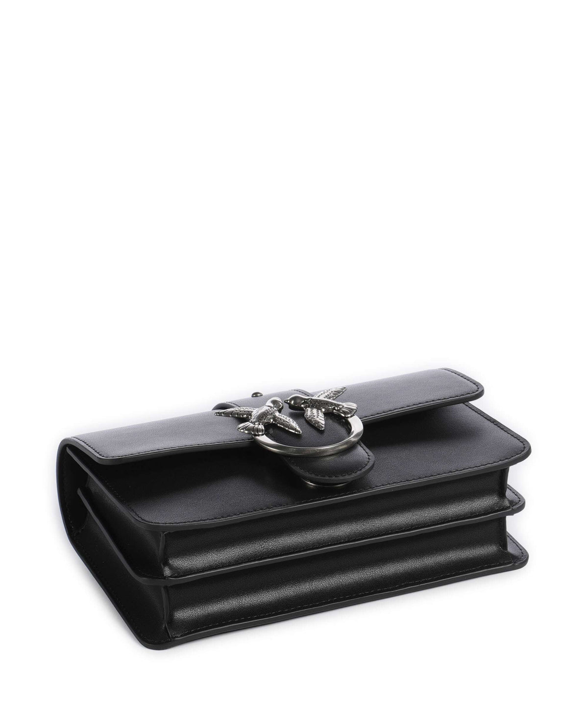 Pinko Love One Mini Crossbody bag nero/old silver