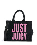 Juicy Couture Iris Patch Velvet M Kabelka black
