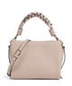 Coccinelle Boheme Grana Double Handbag rosette/warm taupe