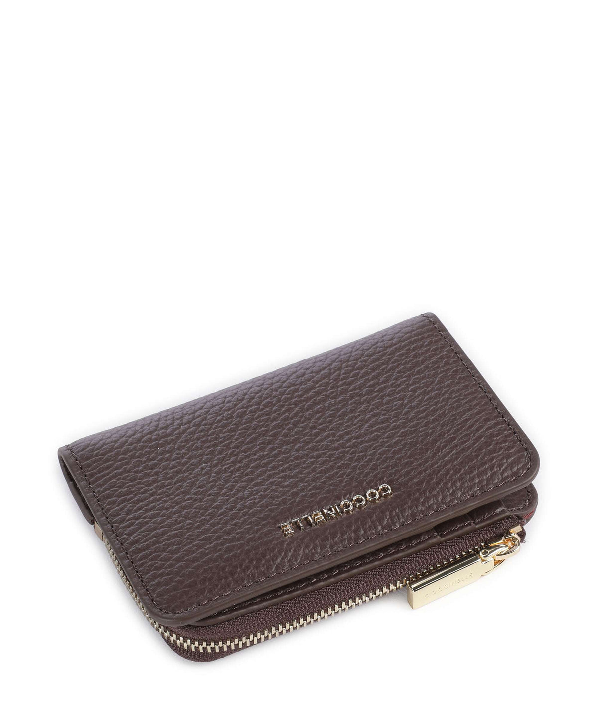 Coccinelle Metallic Soft Wallet brunette