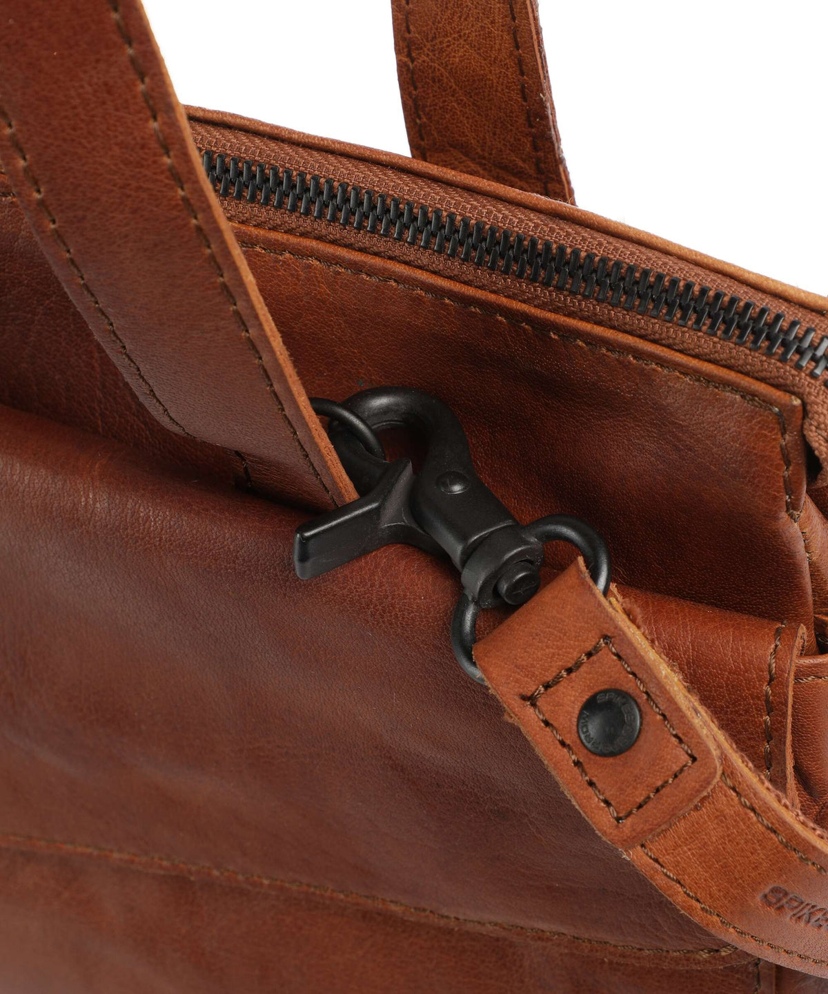 Spikes & Sparrow Bronco Rivka Tote bag brandy