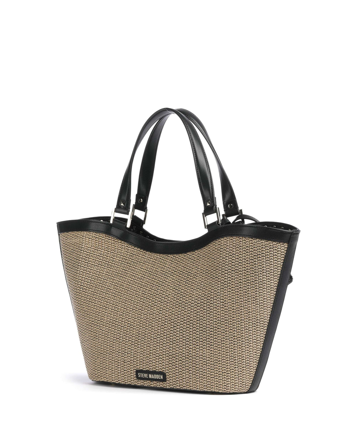 Steve Madden BAGULLA Tote bag black/natural