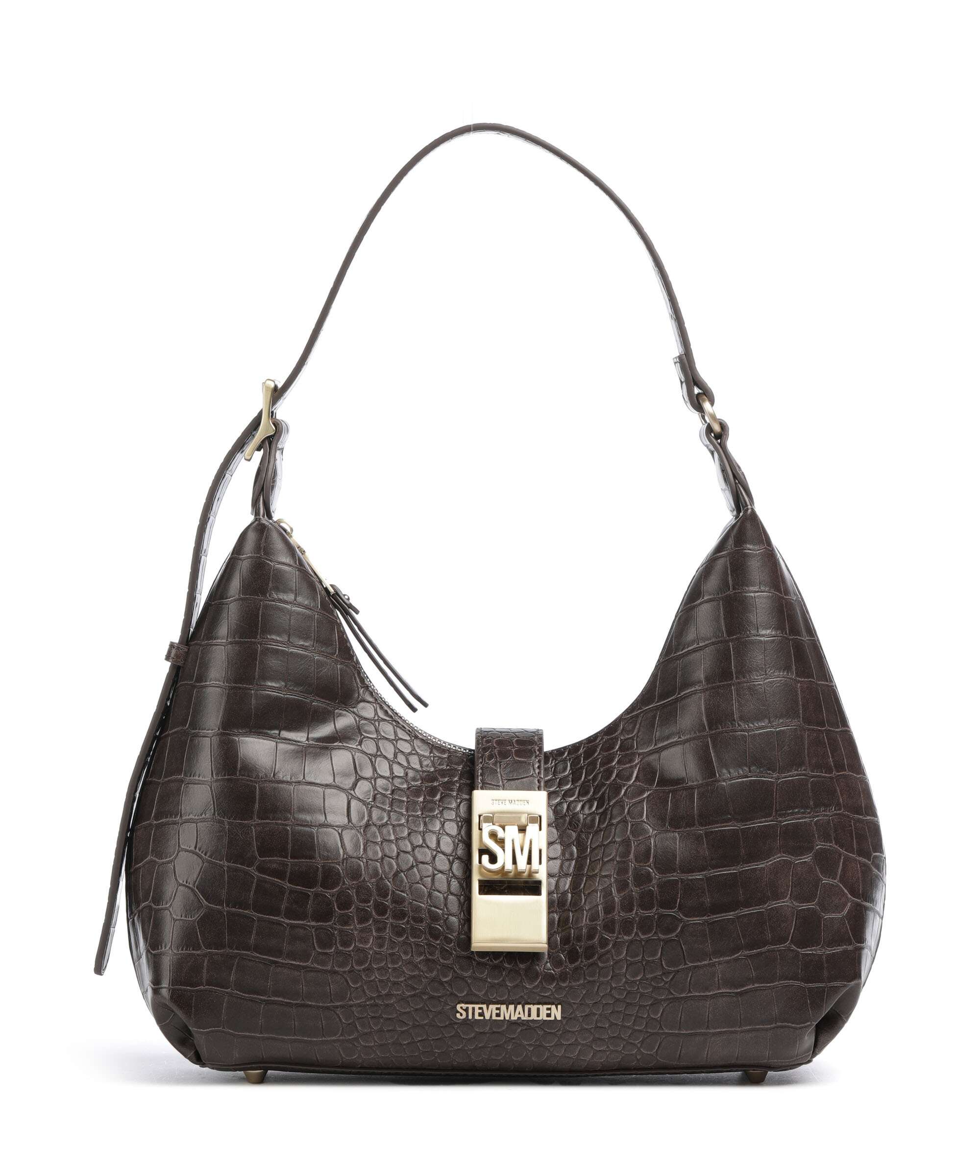 Steve Madden BOVIE-A Shoulder bag chocolate/gold