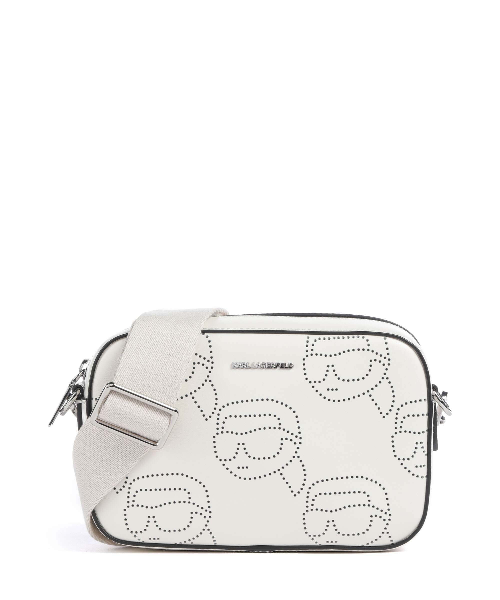 Karl Lagerfeld K/Ikonik Crossbody bag offwhite