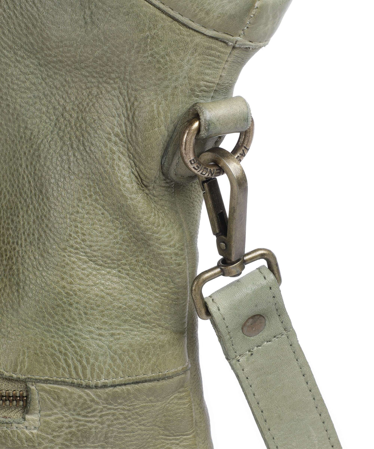 Taschendieb Wien Freundgasse 2 Tote bag green leaf