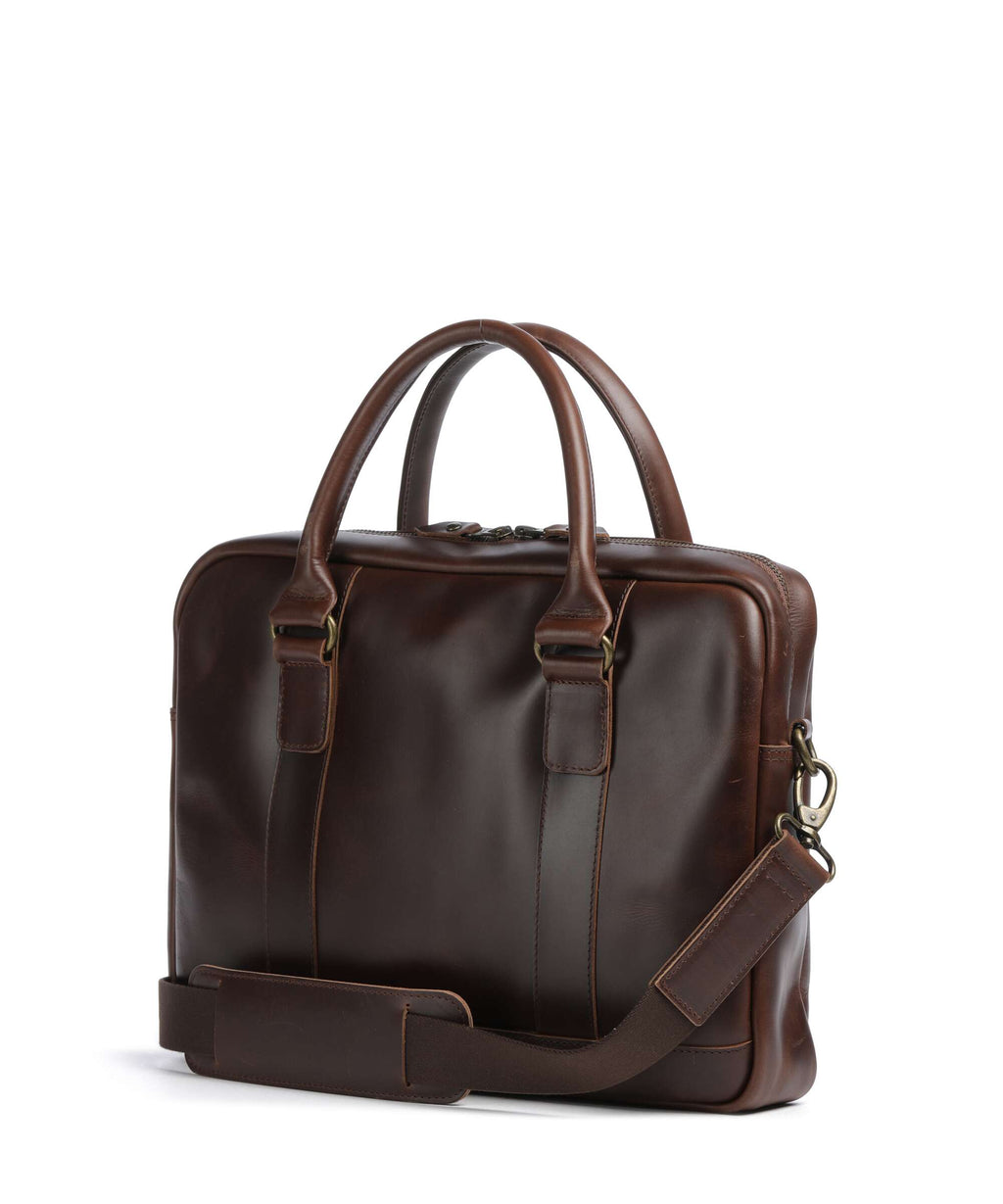 Buckle & Seam Everett Briefcase brown