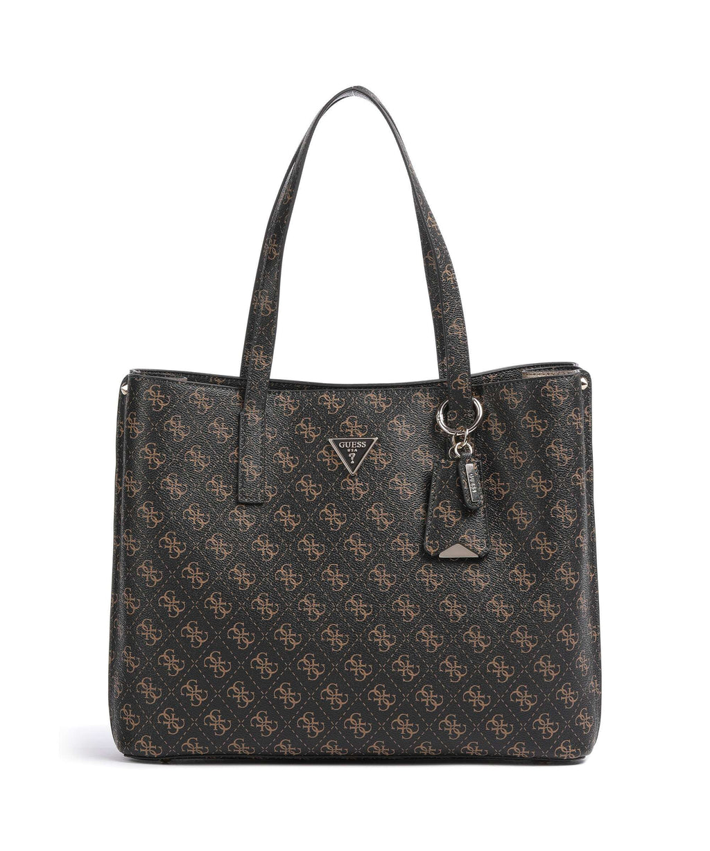 Guess Meridian Tote bag brown logo