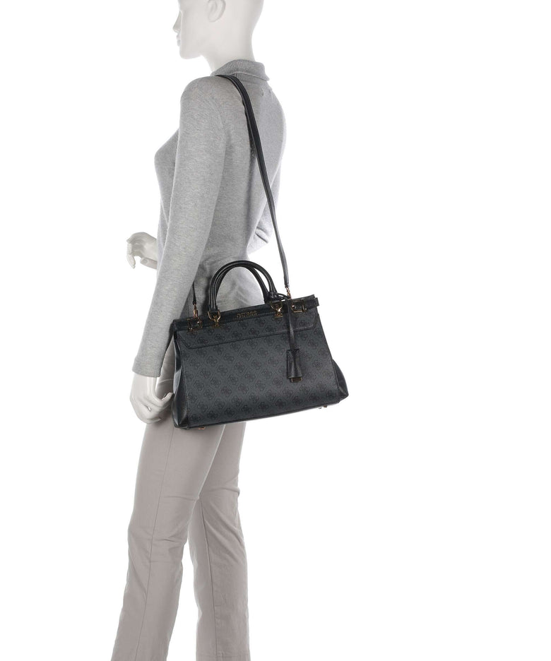 Guess Sestri Handbag coal logo