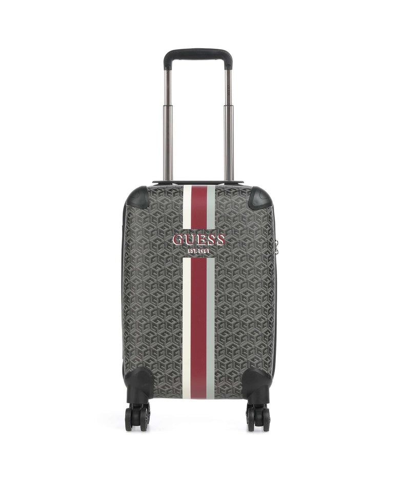 Guess Wilder Spinner (4 wheels) charcoal logo