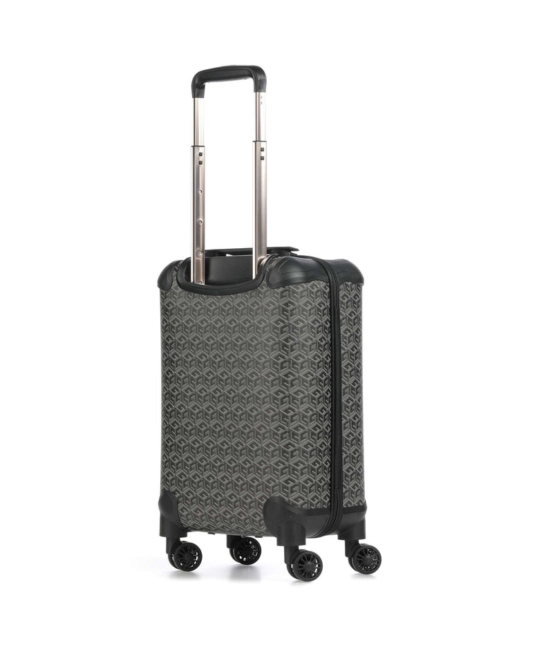 Guess Wilder Spinner (4 wheels) charcoal logo