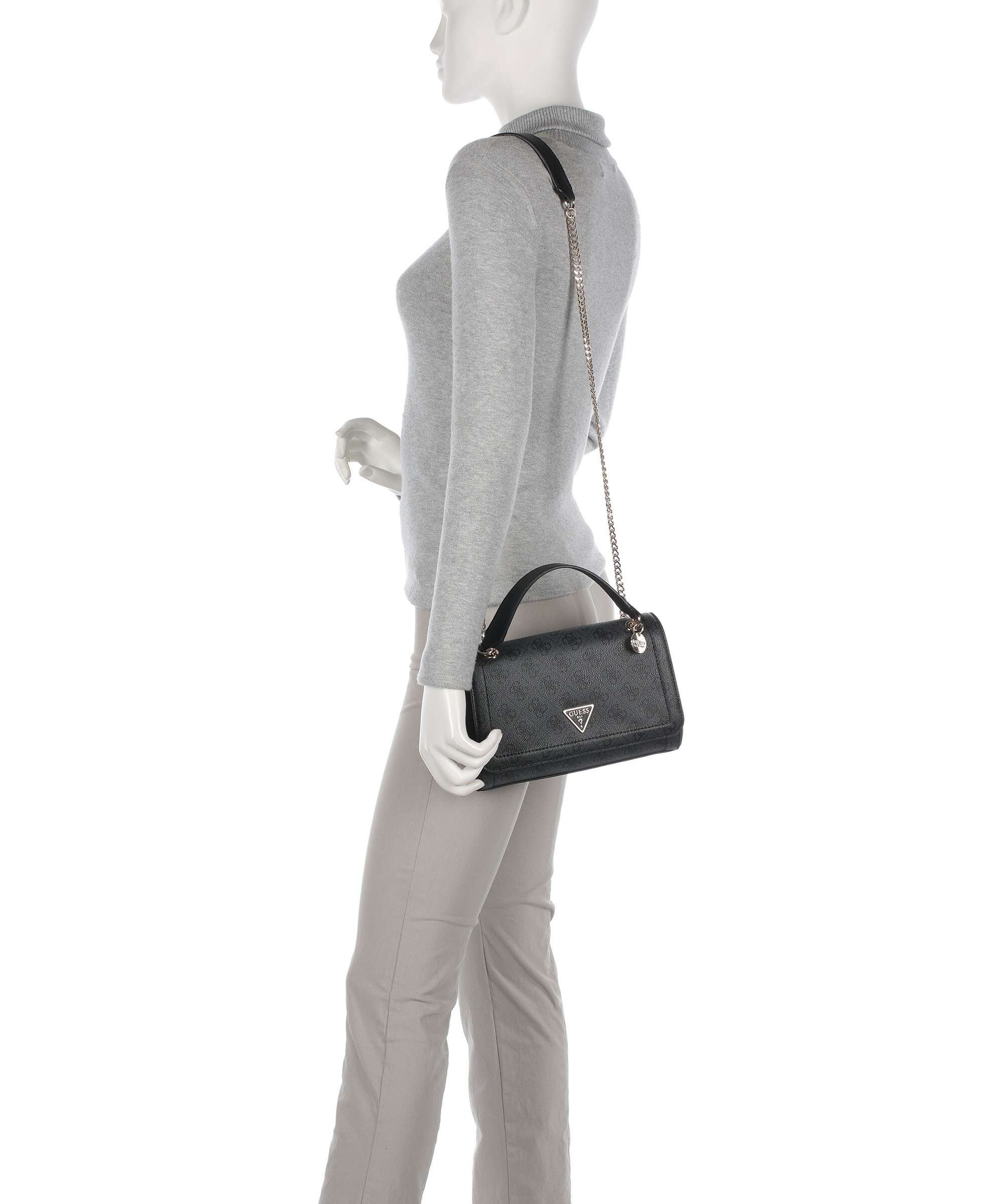 Guess Noelle Shoulder bag coal logo