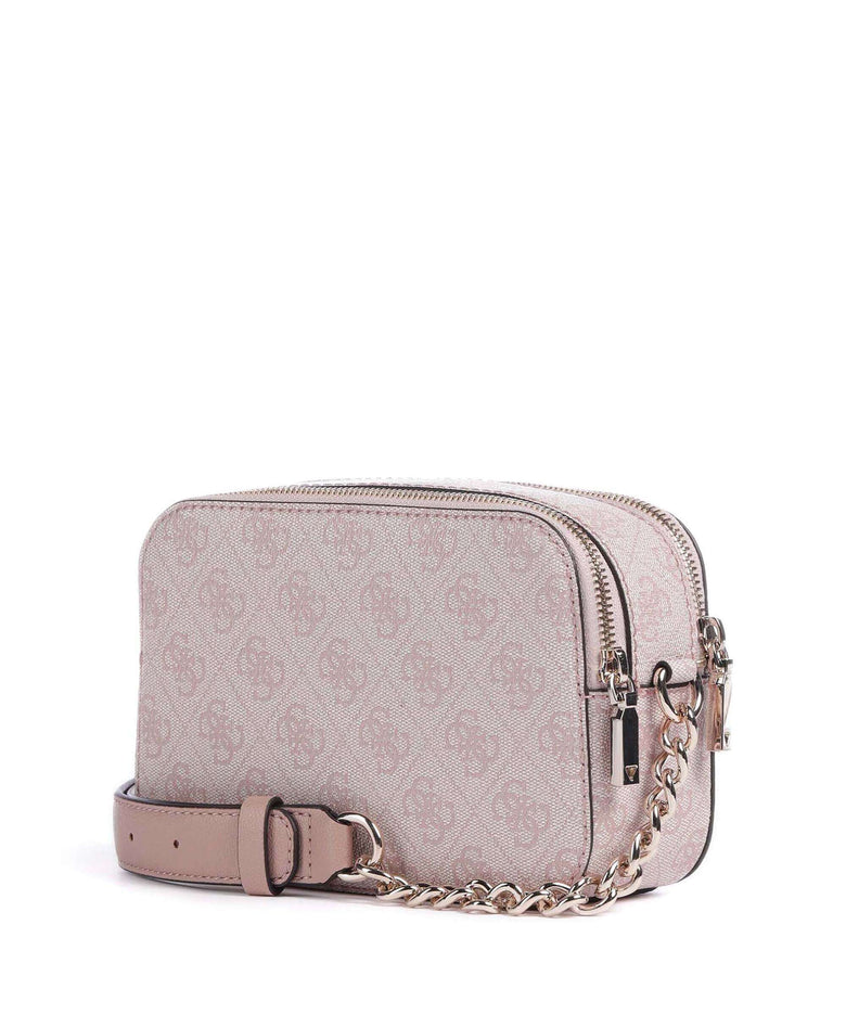 Guess Noreen Crossbody bag dusty rose logo