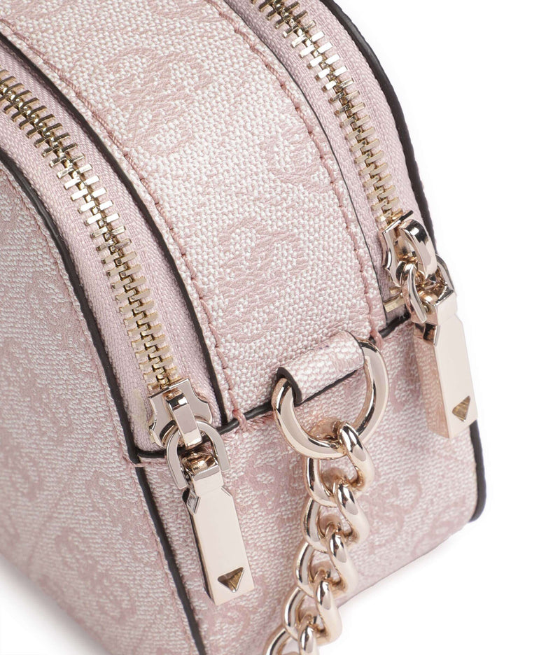 Guess Noreen Crossbody bag dusty rose logo