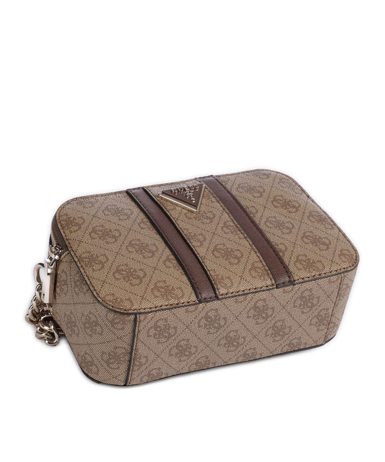 Guess Noreen Crossbody bag latte logo/brown