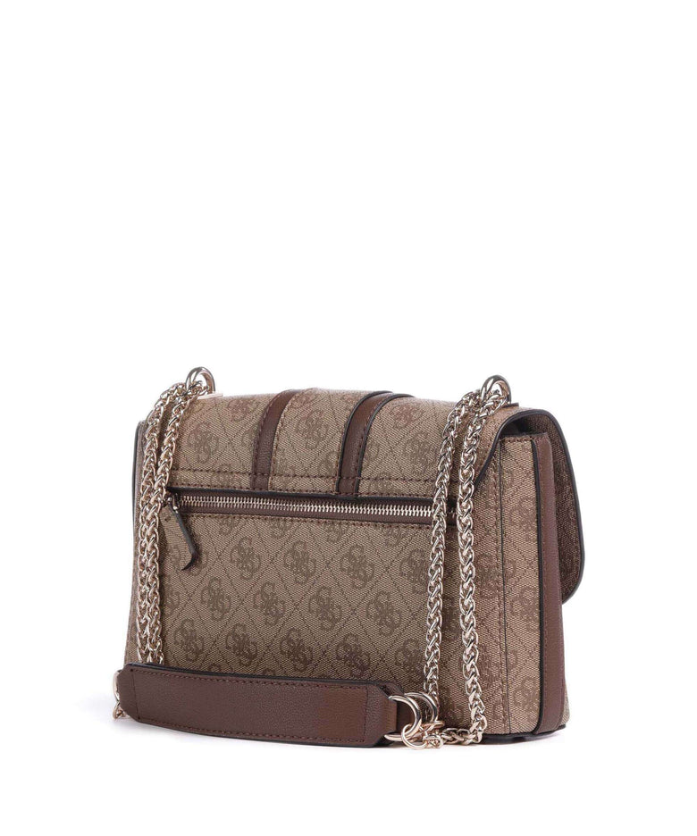 Guess Noreen Shoulder bag latte logo/brown