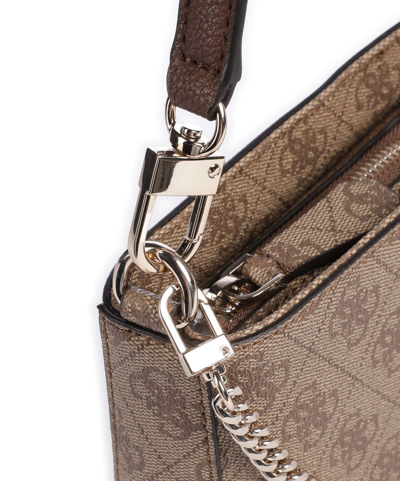 Guess Noelle Shoulder bag latte logo/brown
