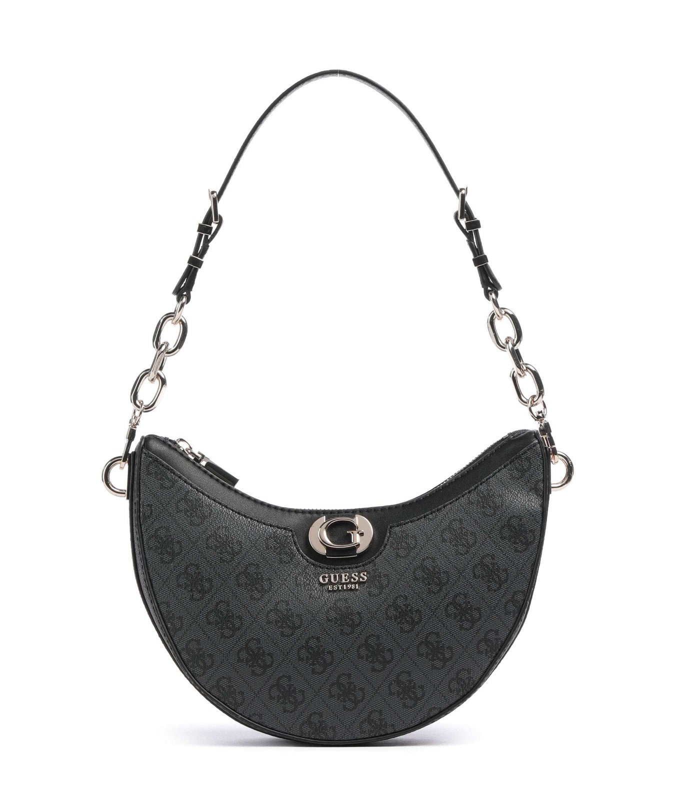 Guess Orlina 4G Logo Shoulder bag coal logo