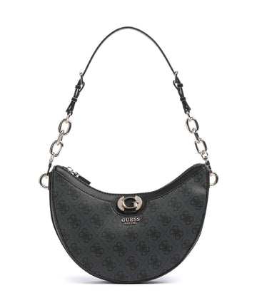 Guess Orlina 4G Logo Shoulder bag coal logo
