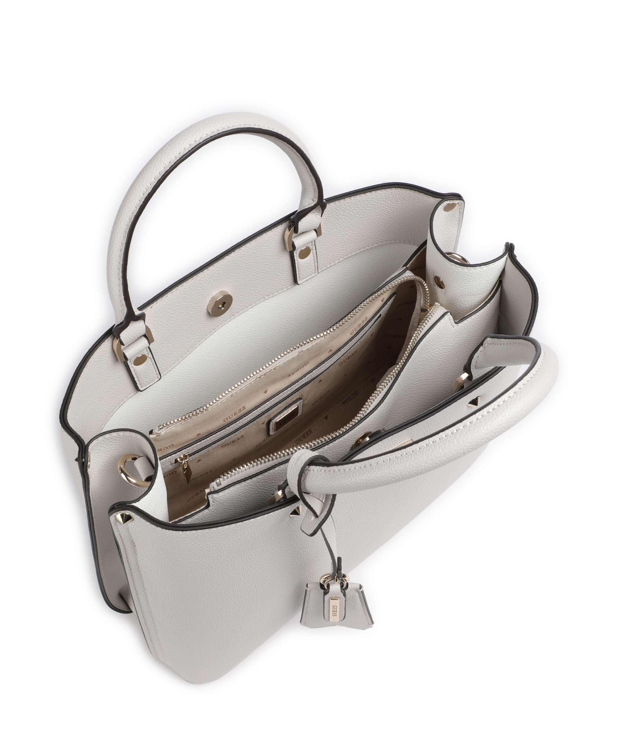 Guess Meridian Handbag ivory