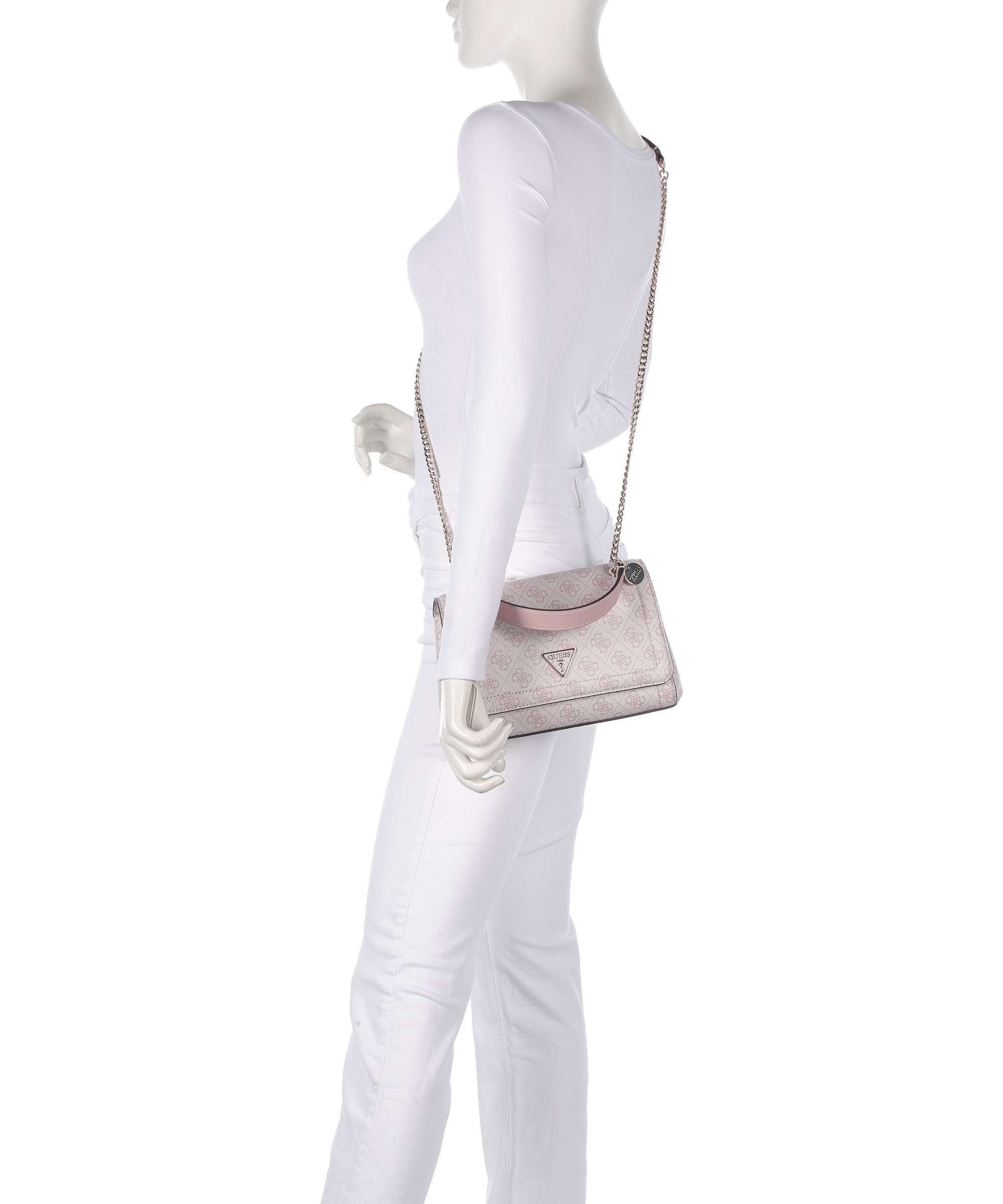 Guess Noelle Shoulder bag orchid logo
