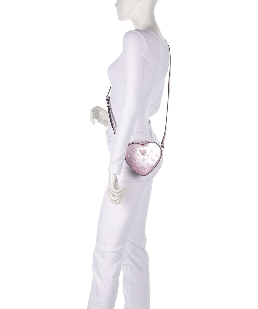 Guess Arnela Crossbody bag orchid logo