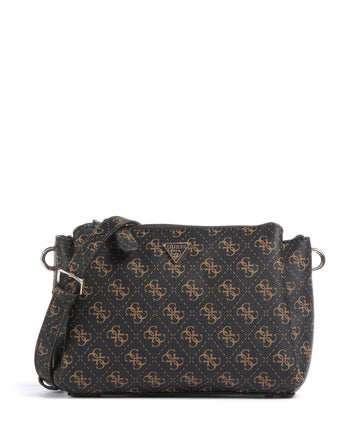 Guess Noelle Q Logo Taška cez rameno brown logo