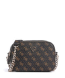 Guess Noelle Q Logo Taška cez rameno brown logo