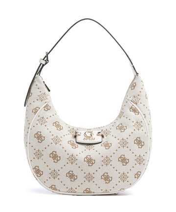 Guess Neda 4G Peony Logo vrecko offwhite logo