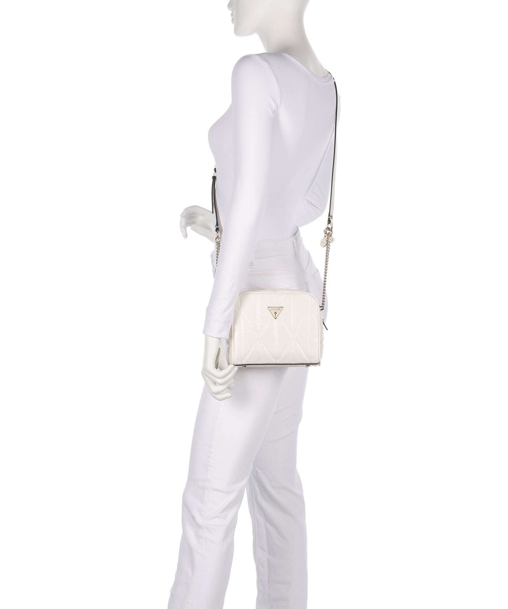Guess Aldina G-Shine Crossbody bag offwhite