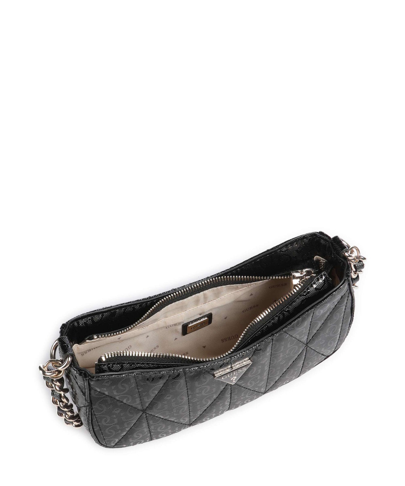 Guess Aldina G-Shine Shoulder bag black