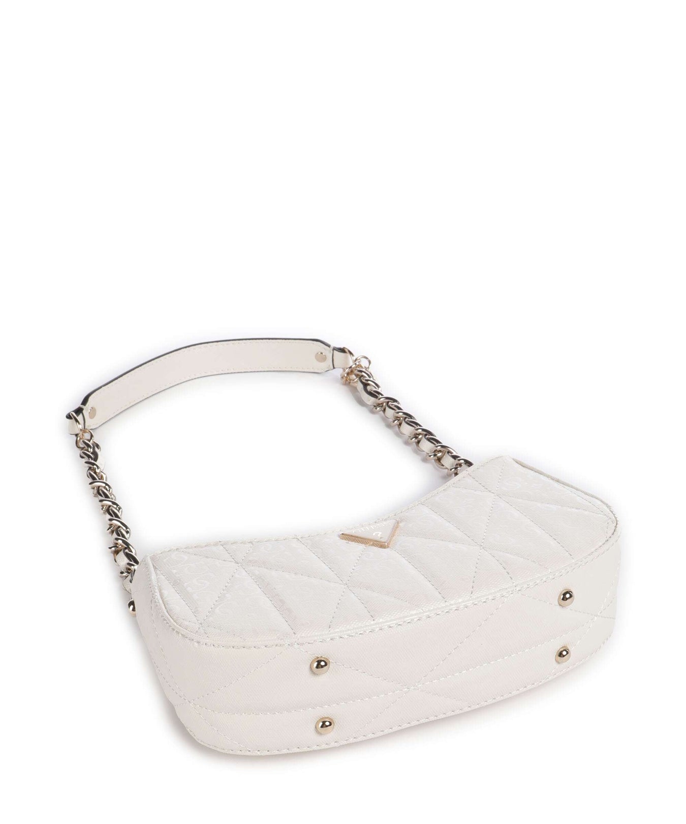 Guess Aldina G-Shine Shoulder bag offwhite