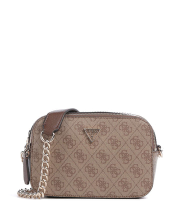 Guess Noelle Taška cez rameno latte logo/brown
