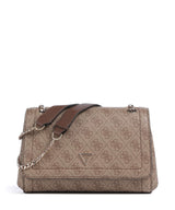 Guess Noelle Taška cez rameno latte logo/brown