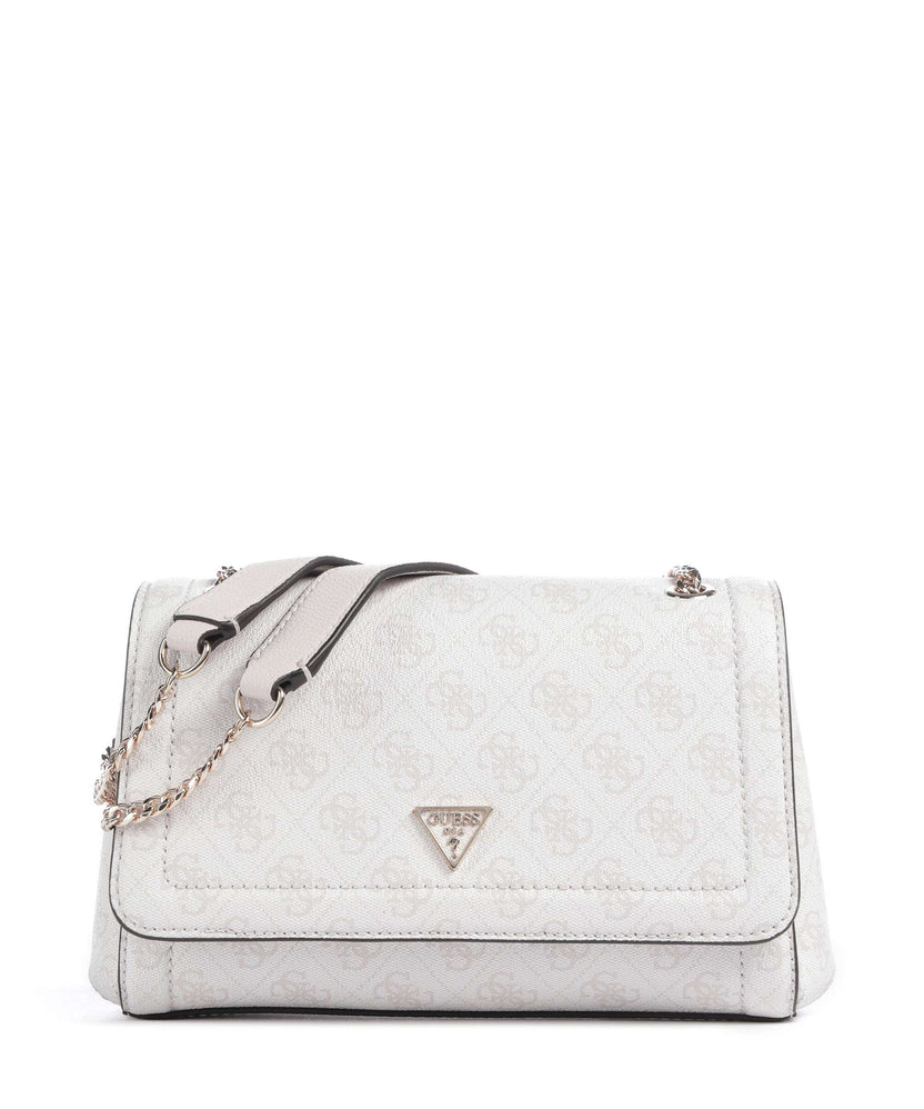 Guess Noelle Shoulder bag white logo