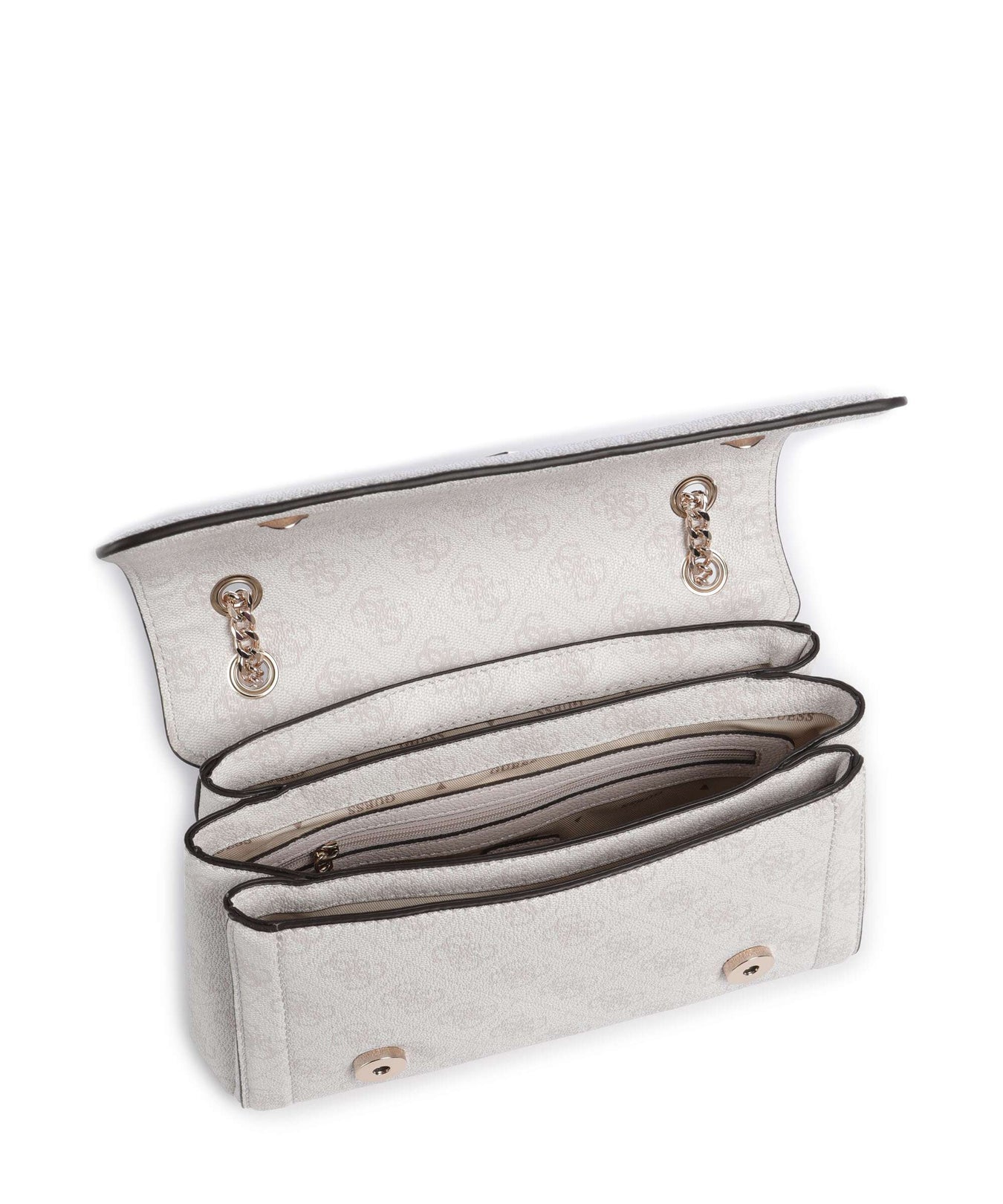 Guess Noelle Shoulder bag white logo