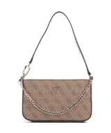 Guess Noelle Mini Taška cez rameno latte logo/brown
